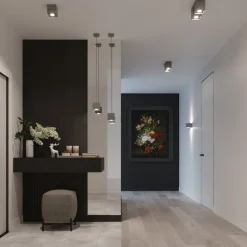 Lampa wisząca QUAD 1 szary