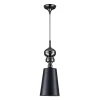 Lampa wisząca QUEEN-1 czarna 18 cm