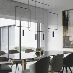 Lampa wisząca RANA 2 czarna