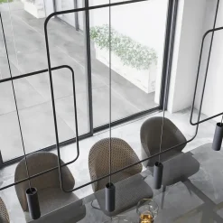 Lampa wisząca RANA 2 czarna