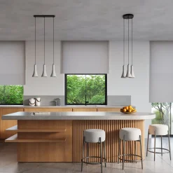 Lampa wisząca REA 3L beton