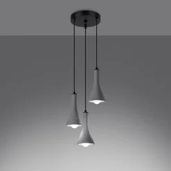 Lampa wisząca REA 3P beton