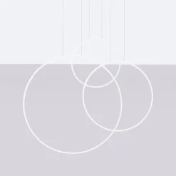 Lampa wisząca RIO 3 55/78/110 biała LED  3000K