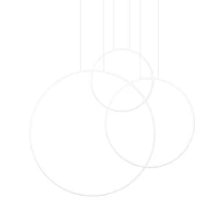 Lampa wisząca RIO 3 55/78/110 biała LED  4000K