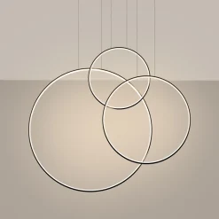 Lampa wisząca RIO 3 55/78/110 czarna LED  3000K