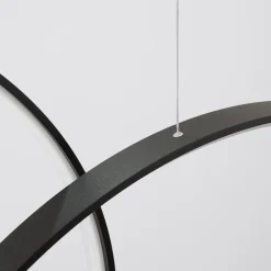 Lampa wisząca RIO 3 55/78/110 czarna LED  3000K