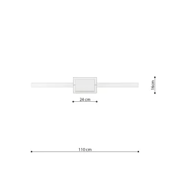 Lampa wisząca RIO 110 biały LED 4000K