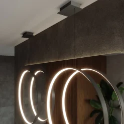 Lampa wisząca RIO 78 czarny LED 3000K