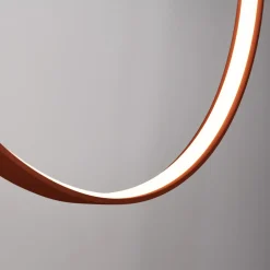 Lampa wisząca RIO 55 ochra czerwona LED  3000K