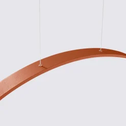 Lampa wisząca RIO 78 ochra czerwona LED  3000K