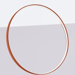 Lampa wisząca RIO 110 ochra czerwona LED  3000K