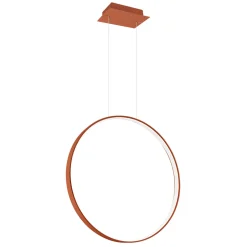 Lampa wisząca RIO 55 ochra czerwona LED  4000K