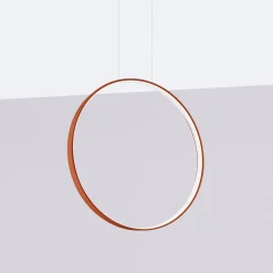 Lampa wisząca RIO 55 ochra czerwona LED  4000K