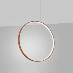 Lampa wisząca RIO 55 ochra czerwona LED  4000K