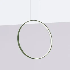 Lampa wisząca RIO 55 zielona oliwka LED 4000K