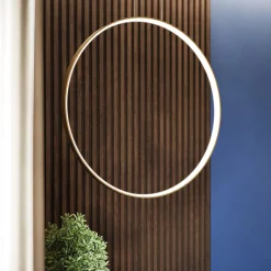 Lampa wisząca RIO 78 złota LED 3000K