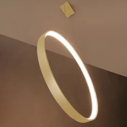 Lampa wisząca RIO 78 złota LED 3000K