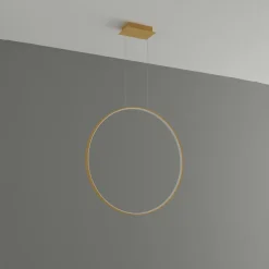 Lampa wisząca RIO 78 złota LED 4000K