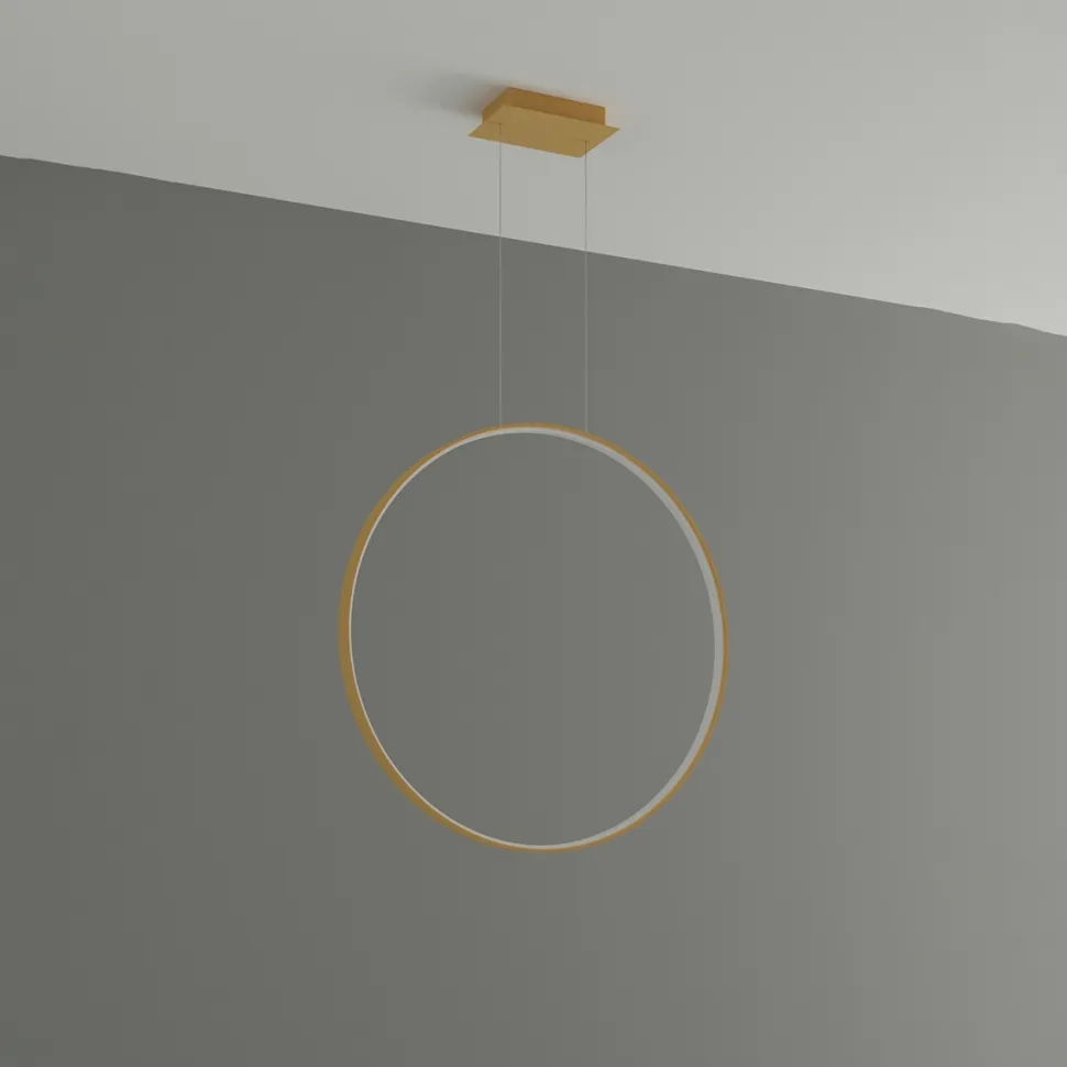 Lampa wisząca RIO 78 złota LED 4000K