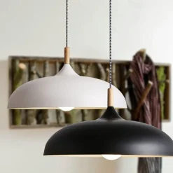 Lampa wisząca SAUCER biała 45 cm