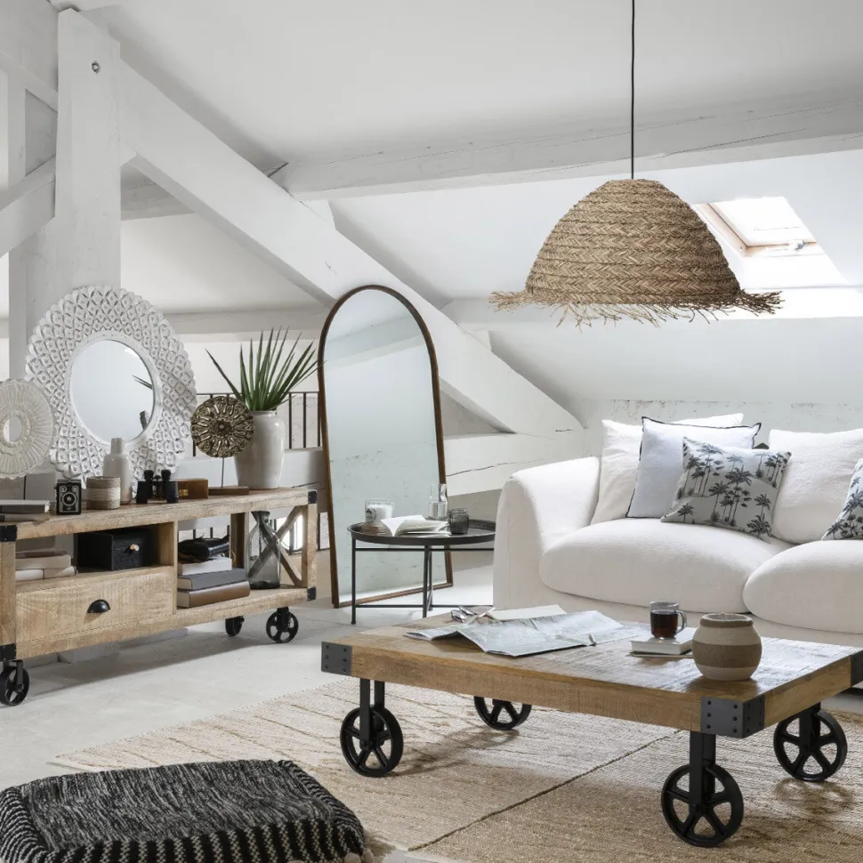 Lampa wisząca Sea view 56cm naturalna