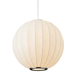 Lampa wisząca SILK biała 30 cm