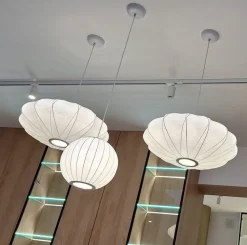 Lampa wisząca SILK biała 50 cm