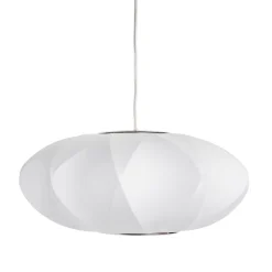 Lampa wisząca SILK X-shape biała 40 cm