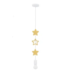 Lampa wisząca Single sss 1x20W E27 iq  kids złoty