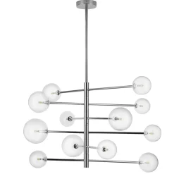 Lampa wisząca SOLA chrom 75 cm