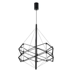 Lampa wisząca SPACE LED czarna 60 cm