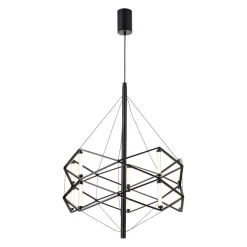 Lampa wisząca SPACE LED czarna 60 cm