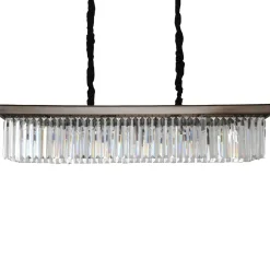 Lampa wisząca SPARKLE SINGLE antracyt szczotkowany 100 cm
