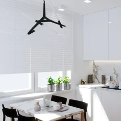 Lampa wisząca STICKS-10 złota