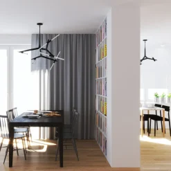 Lampa wisząca STICKS-10 złota