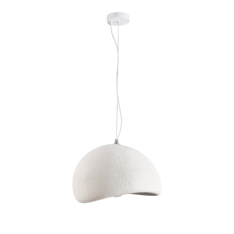 Lampa wisząca STONE biała 40 cm