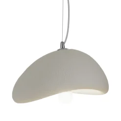 Lampa wisząca STONE biała 30 cm