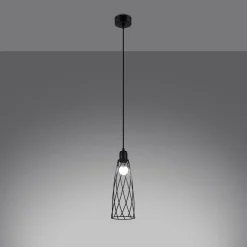 Lampa wisząca SUBA 1 czarna