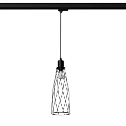 Lampa wisząca SUBA czarna E14 4000K 7,5W  680lm
