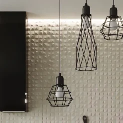 Lampa wisząca SUBA 4L czarna