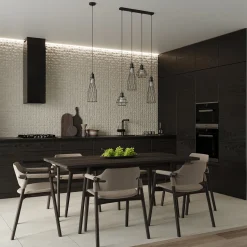 Lampa wisząca SUBA 4L czarna