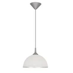 Lampa wisząca Sugar 1x60W E27 25cm linka  chromowy/srebrny