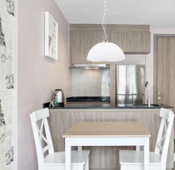 Lampa wisząca Sugar 1x60W E27  chromowy/srebrny