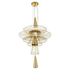 Lampa wisząca SUSSO S złota 40 cm