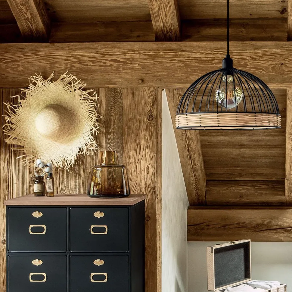 Lampa wisząca Suwa Rattan