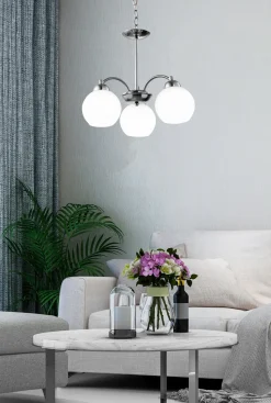 Lampa wisząca Tobago 3x60W E27 satyna