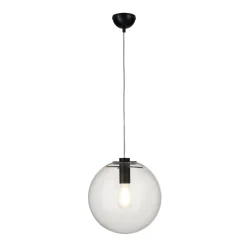 Lampa wisząca TONDA czarna 30 cm