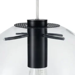 Lampa wisząca TONDA czarna 40 cm