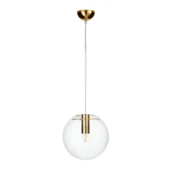 Lampa wisząca TONDA złota 25 cm