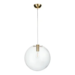 Lampa wisząca TONDA złota 40 cm